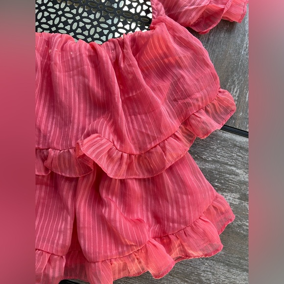 Pink Ruffle Blouseπ€ - Picture 4 of 5